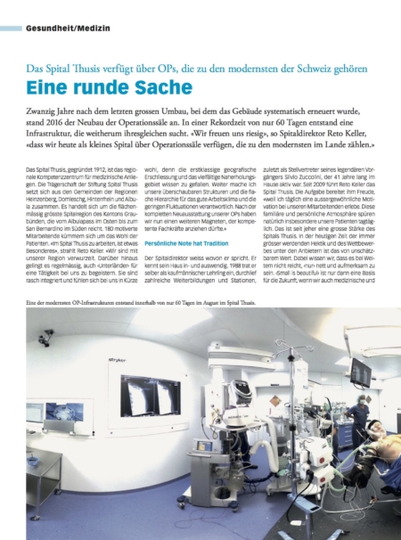 Spital Thusis TQM Jun 17 Spital Thusis TQM GmbH Jun 17