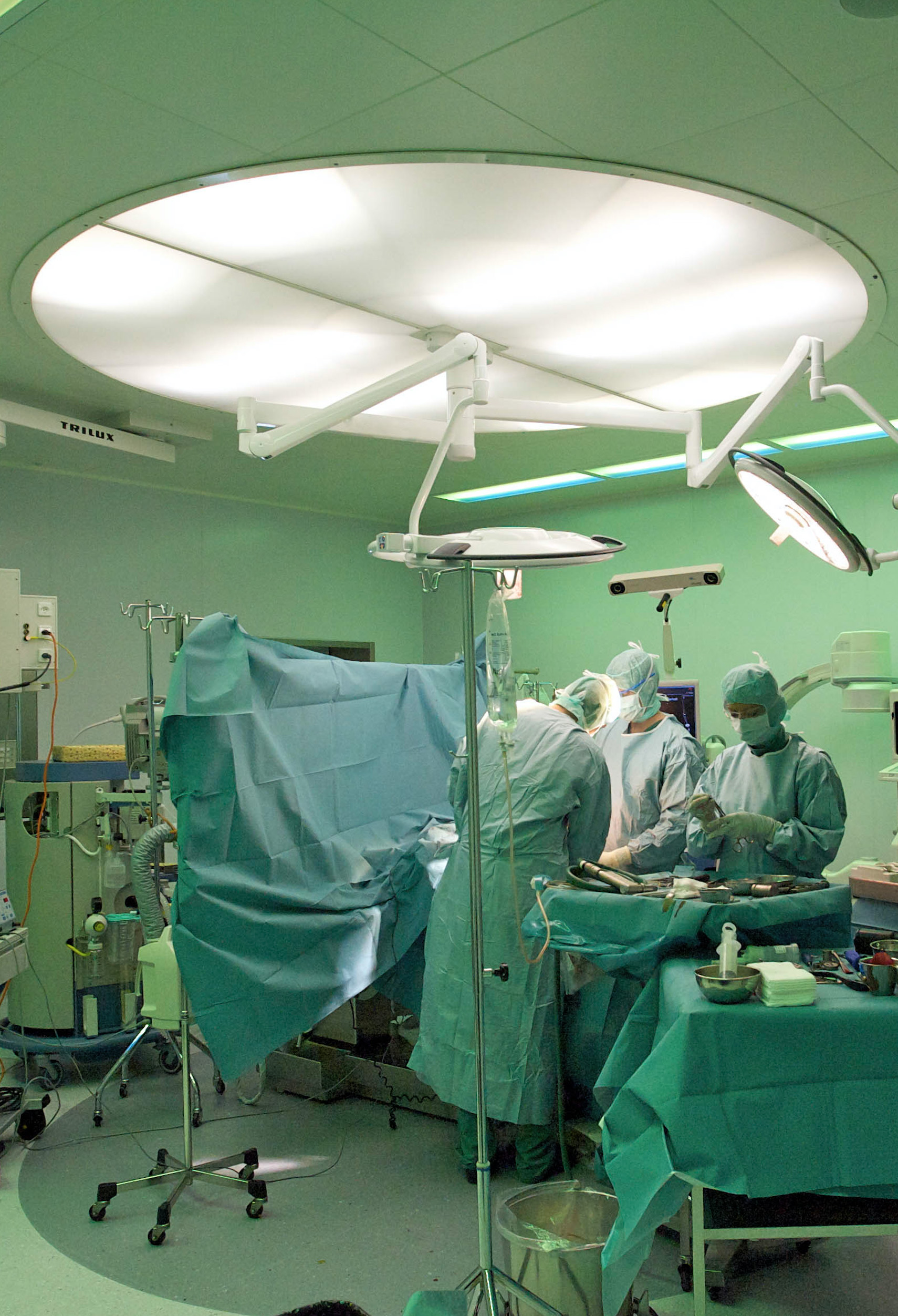 Sterilluftverteiler im Operationssaal
