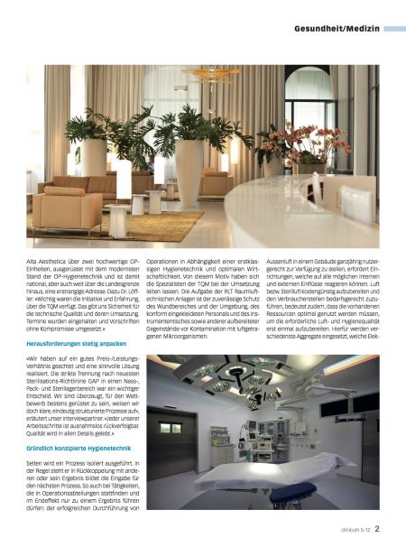 TQM Alta Aesthetica 2012 p2 TQM Chirurgen wollen Top OP-Technik