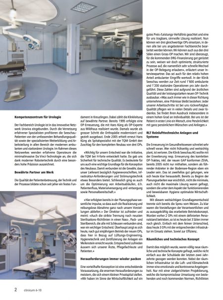 TQM Klinik Seeschau 2010 p2 TQM hohe Qualitätsstandards