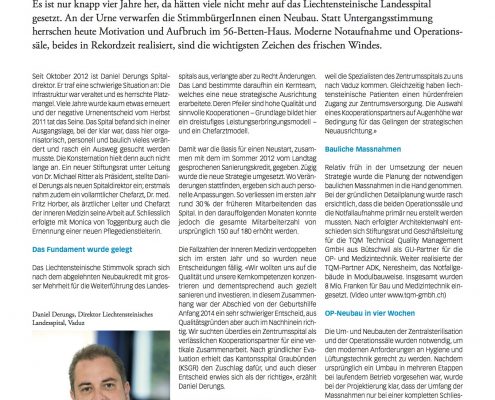 TQM Lichtensteinisches Landesspital Aug 15 p1 TQM Klare Strategie