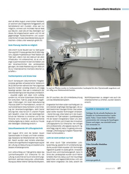 TQM Lichtensteinisches Landesspital Aug 15 p2 TQM Klare Strategie