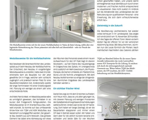 TQM Lichtensteinisches Landesspital Aug 15 p3 TQM Klare Strategie