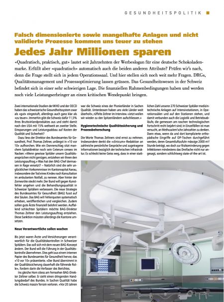 TQM Spital Lachen 2009 p1 TQM Jedes Jahr sparen