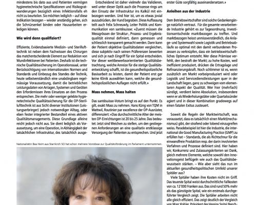 TQM Spital Lachen 2009 p2 TQM Jedes Jahr sparen